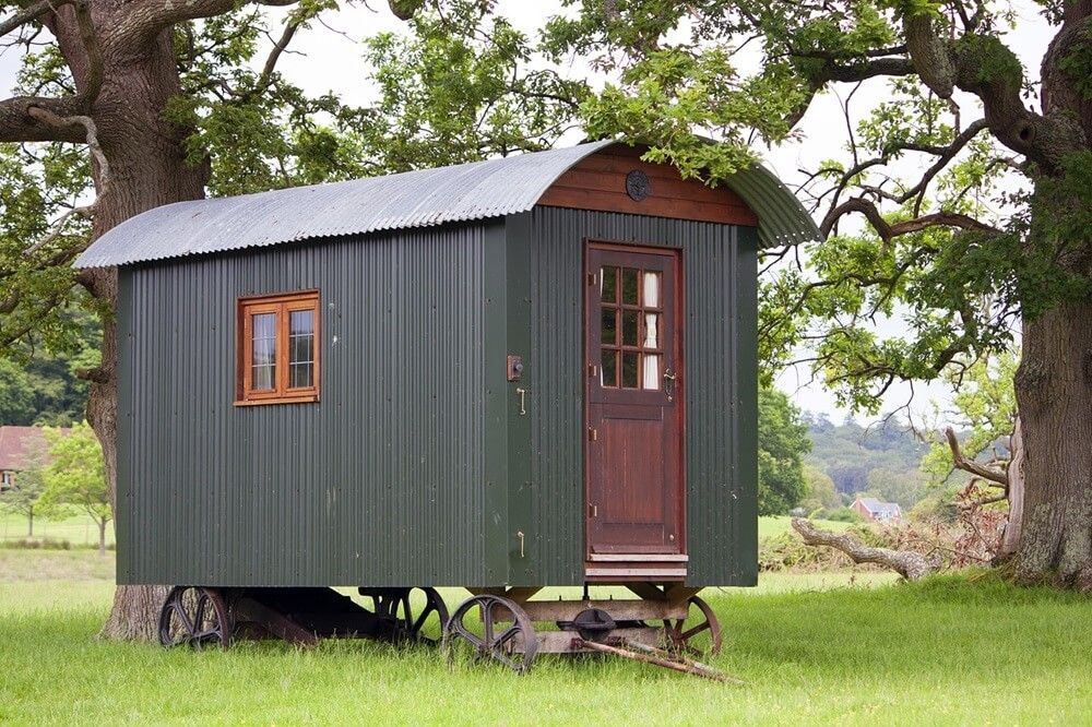 How to Install a Wood Burner into a Shepherd's Hut