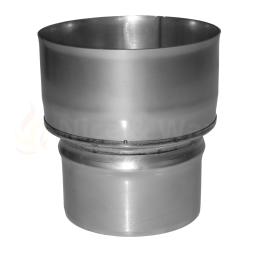 3" - 5" Increasing Adapter Stove Flue Pipe