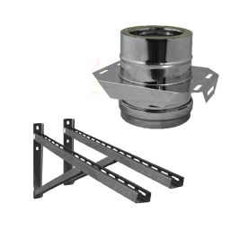 Rail Support Bracket 25 - 75 cm from wall 