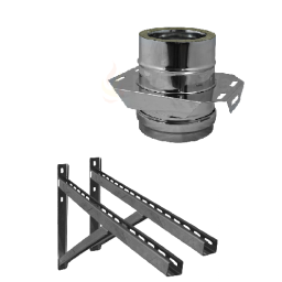 Rail Support Bracket 15 - 25 cm from wall 