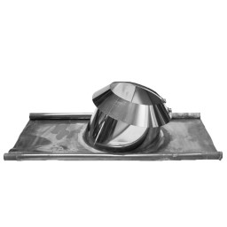 Roof Flashing Lead Base (0 to 25°) with storm collar