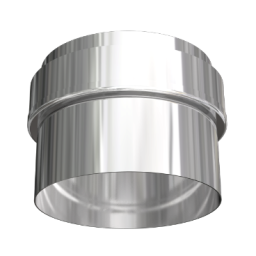 Single wall 5" to Flex 6" adaptor 