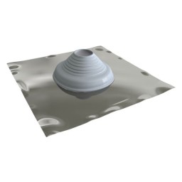 Rubber Aluminium flashing 0° - 45° (for flues up to 4m; for flatter tiles)