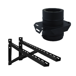 Xtra Long adjustable Base support 250 - 750mm