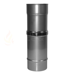  Adjustable Length flue pipe 300 - 400mm