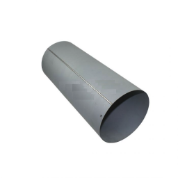 Wall sleeve 0º silver