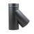 45º TEE with 2 locking bands and cap