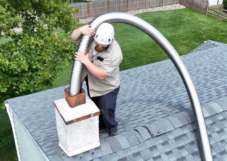 how to install a Chimney liner chimney liner installation