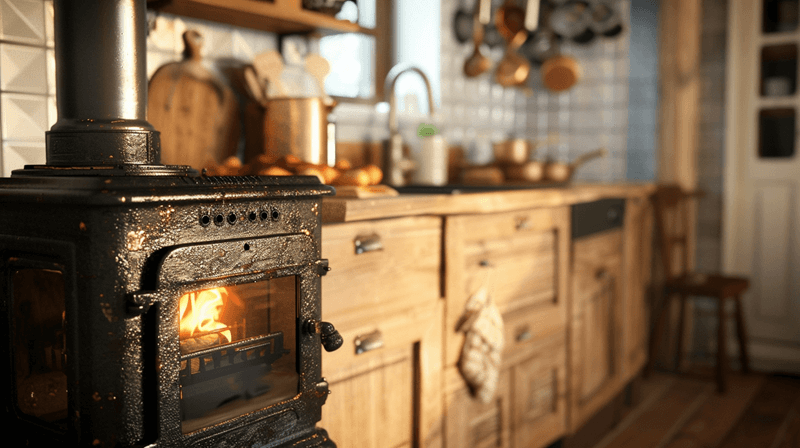 Can I Install a Small Wood Burning Stove in My Kitchen?