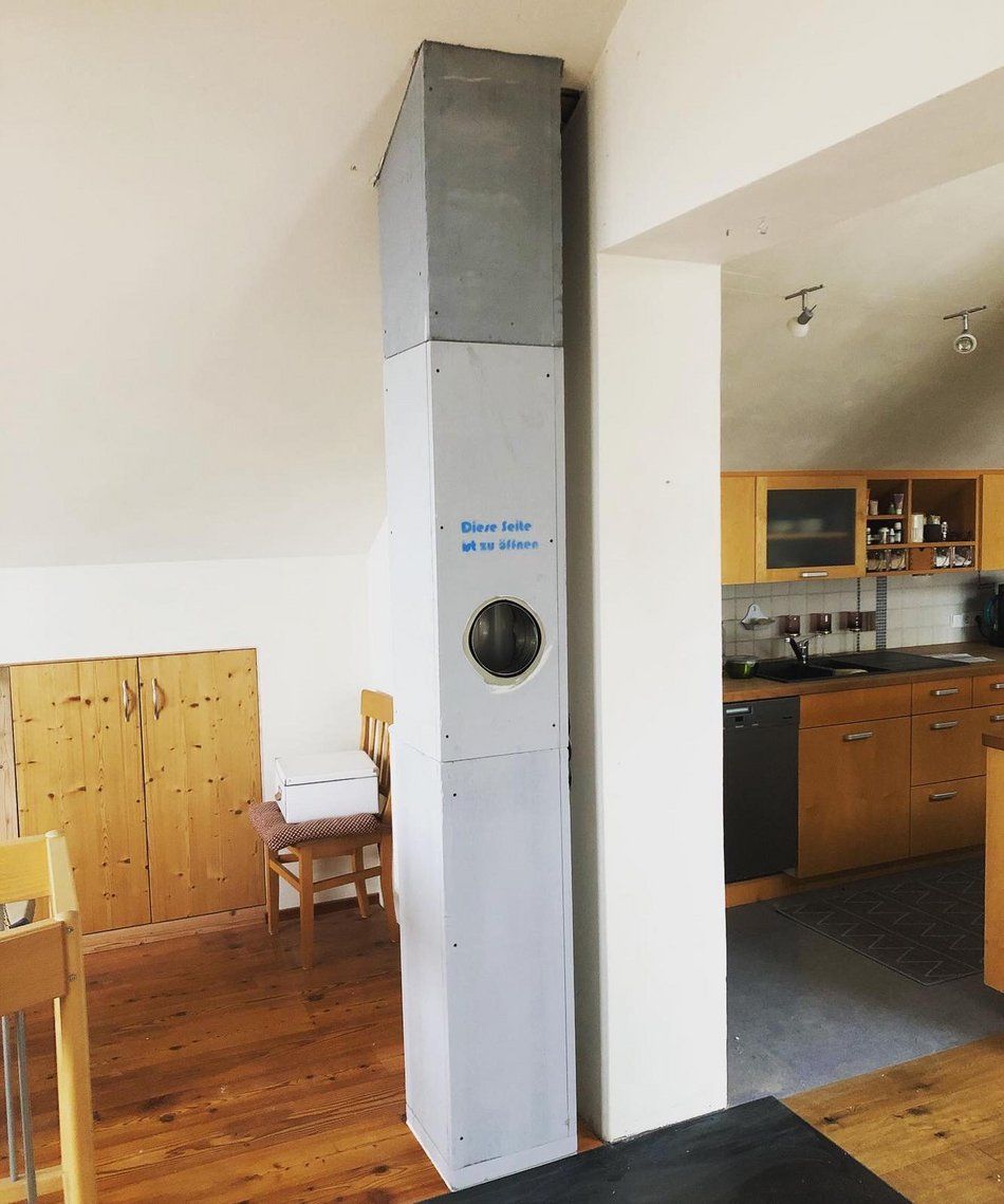 Why Should You Box In a Chimney Pipe on the Upper Floor?