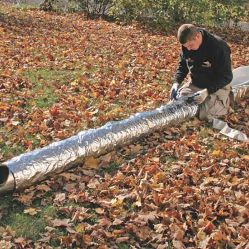  Chimney Liner Insulation Wrap for 5.5 inch liner (1/2 in thick x 24 in x 25 ft)