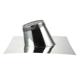 1/12 to 6/12 Pitch Roof Flashing with Storm Collar